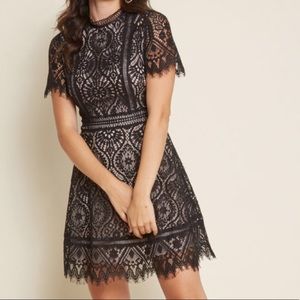 BB Dakota Black Lace Dress